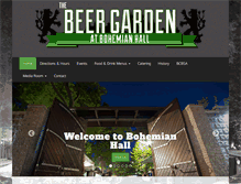 Tablet Screenshot of bohemianhall.com